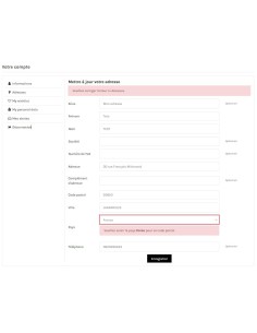 Corse - Module PrestaShop 2