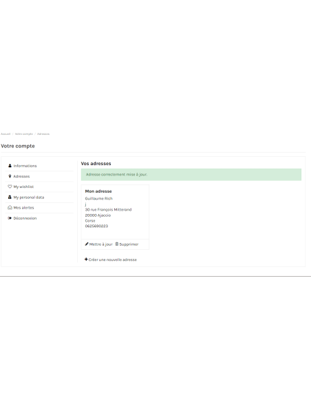 Corse - Module PrestaShop