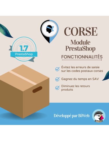 Corse - Module PrestaShop